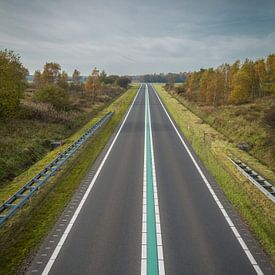 Frieslandroute bei Sleen von Tonny Janssen