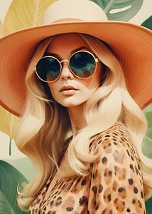 TW living - Wonderful woman - FIVE - JUNGLE LEOPARD