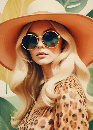 TW living - Wonderful woman - FIVE - JUNGLE LEOPARD