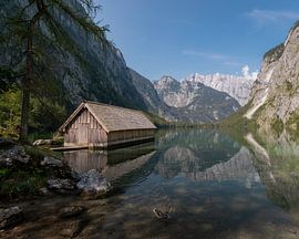 Upper lake boat dock
