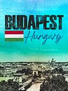 Budapest von Printed Artings Miniaturansicht