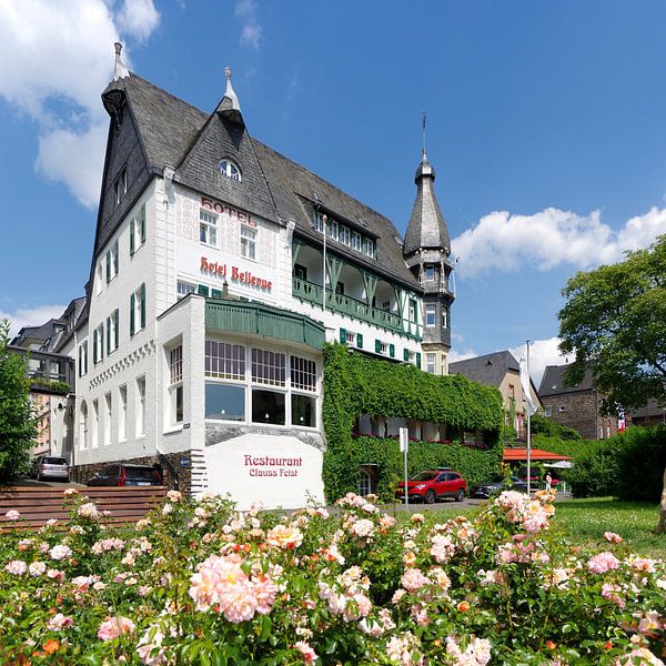 Art nouveau hôtel Bellevue à Traben-Trarbach par Berthold Werner