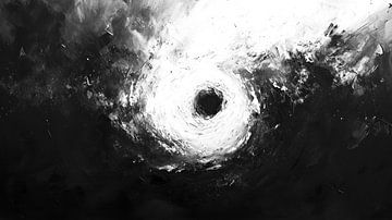 L'œil du cyclone sur Vlindertuin Art