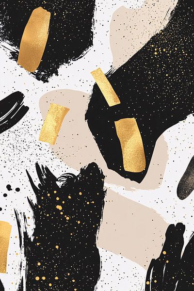 Surreale Berglandschaft mit Wolken von Imperial Art House