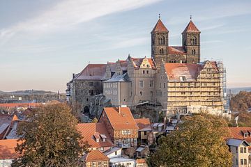 Quedlinburg - Schlossberg met kasteel en collegiale kerk van St.Servatii van t.ART