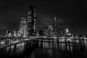 Rotterdam am Abend von Albert Mendelewski