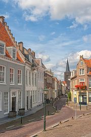 View of the streets in the medieval town of Wijk bij Duurstede by Patricia Hofmeester