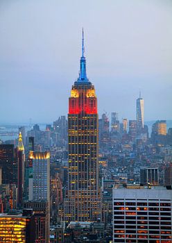 New York City Empire State Building Skyline USA America
