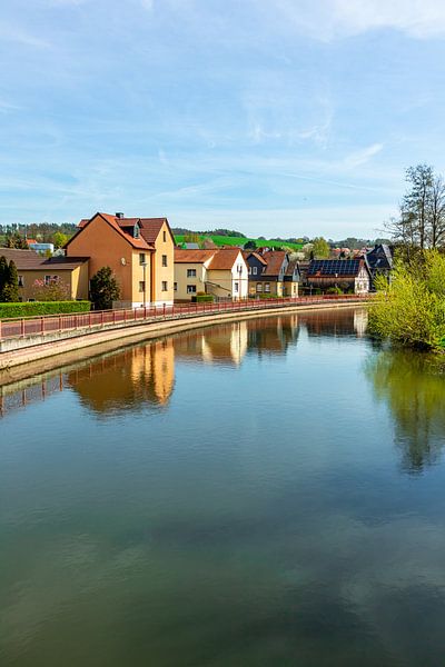 Sommerliche Fahrradtour durch das Werratal bei Vacha - Thüringen - Deutschland von Oliver Hlavaty
