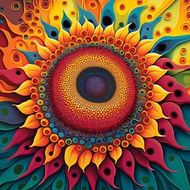 Sonnenblume von Bert Nijholt