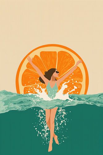 Citrus Splash no. 6 by Studio BB