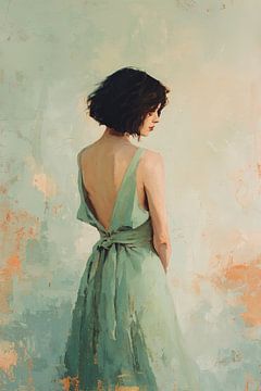 Lady in Sage Green no.4 van Studio BB