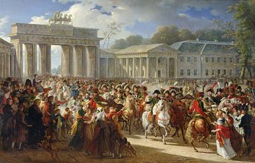 Charles Meynier,Einzug von Napoleon I. 1769-1821 in Berlin, 27.