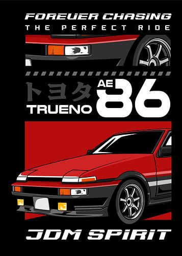 Toyota Sprinter Trueno AE86 JDM Car