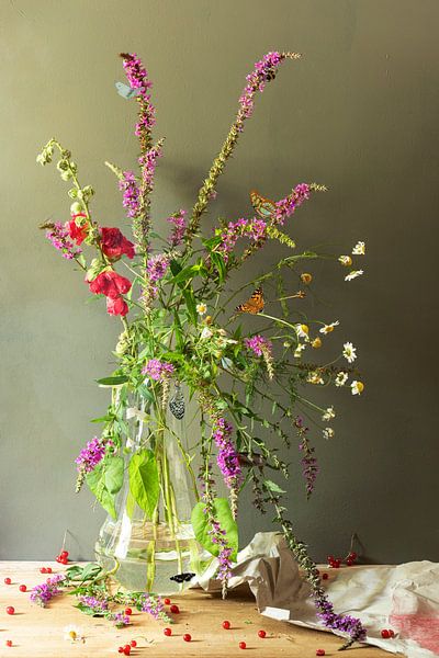 Nature morte &quot;Bouquet de fleurs par Willy Sengers
