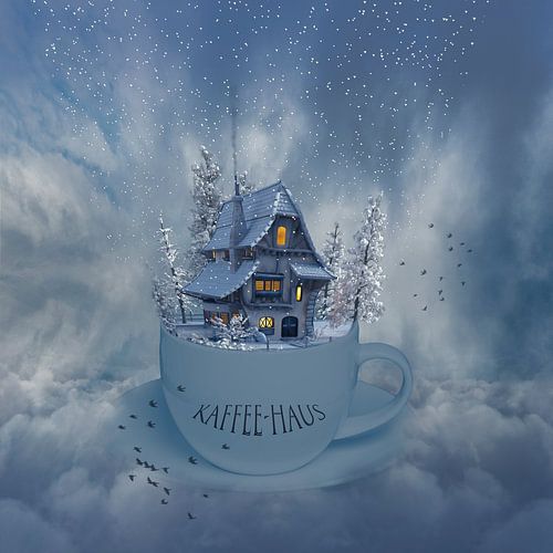Das winterliche Kaffeehaus
