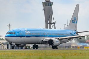 KLM Boeing 737-900 Passagierflugzeug.