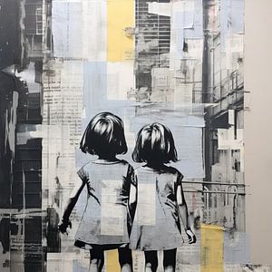 Straßenkunst | Banksy-Stil
