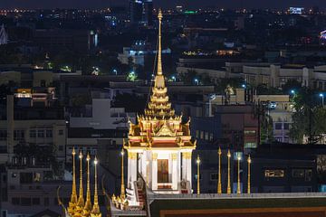 Wat Ratchanatdaram Worawihan in Bangkok by Walter G. Allgöwer