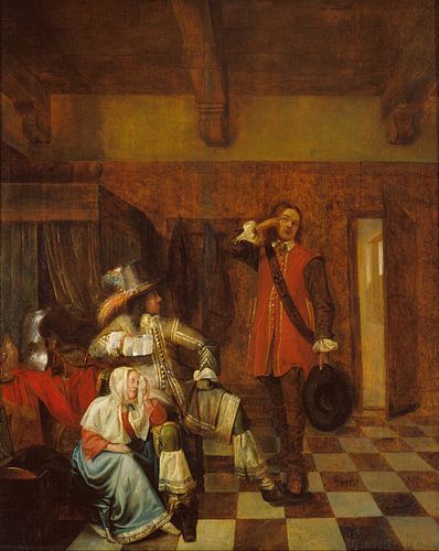 Bringer of Bad News, Pieter de Hooch