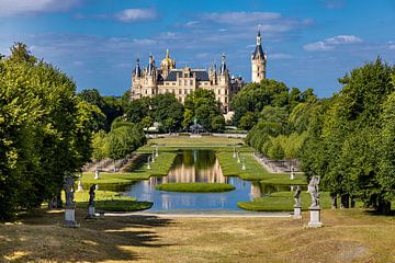 Het Kasteel van Schwerin, Duitsland 3 van 7. van Adelheid Smitt