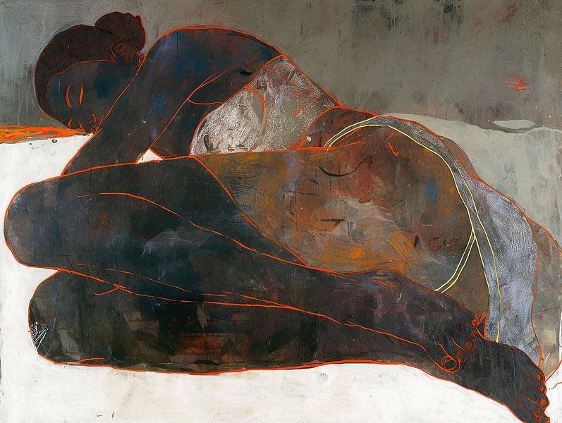 Porträt einer Frau von Wunderbare Kunst