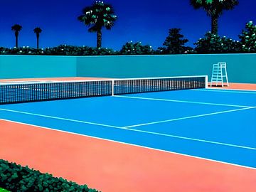 Hiroshi Nagai - Tennisbaan van Vivanne