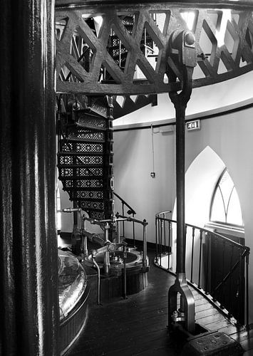 Detail des Innenraums des Cruquius Dampfpumpstationsmuseums in der Nähe von Heemstede, Nordholland i