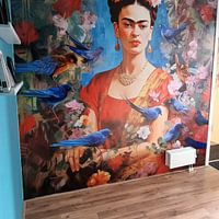 Photo de nos clients: Frida Kahlo - portrait coloré Frida par Art Merveilleux