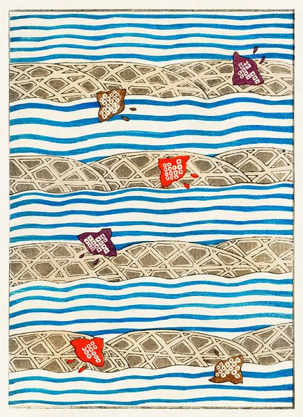 Vintage Japanese Art by Hello Pompoyo