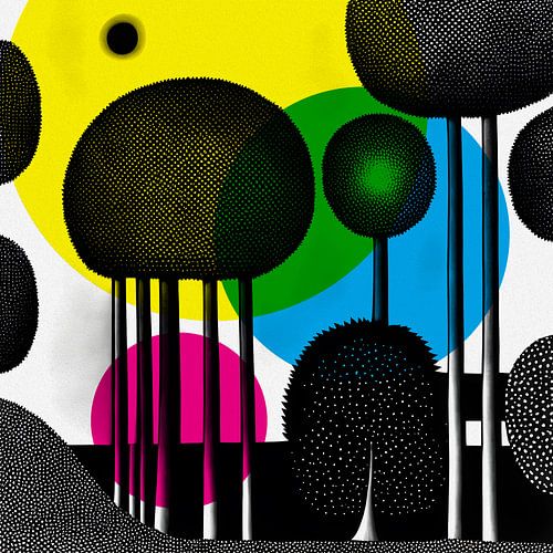 Landschap met CMYK 3