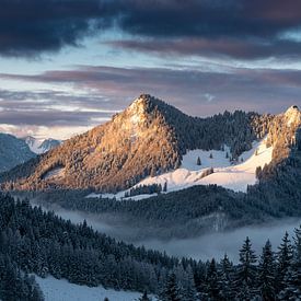Morgenstimmung bayrische Alpen von Anselm Ziegler Photography
