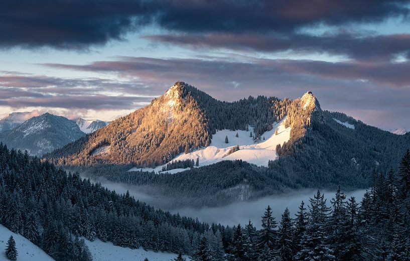Morning mood Bavarian Alps by Anselm Ziegler Photography