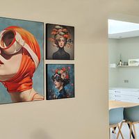 Kundenfoto: Blumentaucher von Mirjam Duizendstra, als ArtFrame