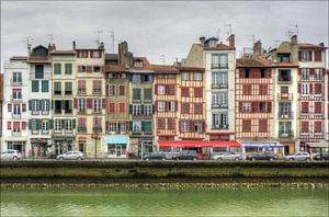 Quai Galuperie, Bayonne, Frankreich von Hans Kool