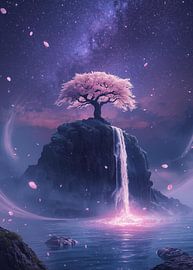 Enchanted Cherry Blossom Japanese by Muhammad Ardian