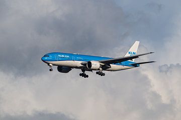 klm Boeing 777 inbound schiphol van Arthur Bruinen