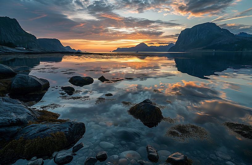 Sonnenaufgang am Atlantik von fernlichtsicht