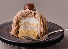 Einblick in das Mont-Blanc-Dessert von Gayane Nakada