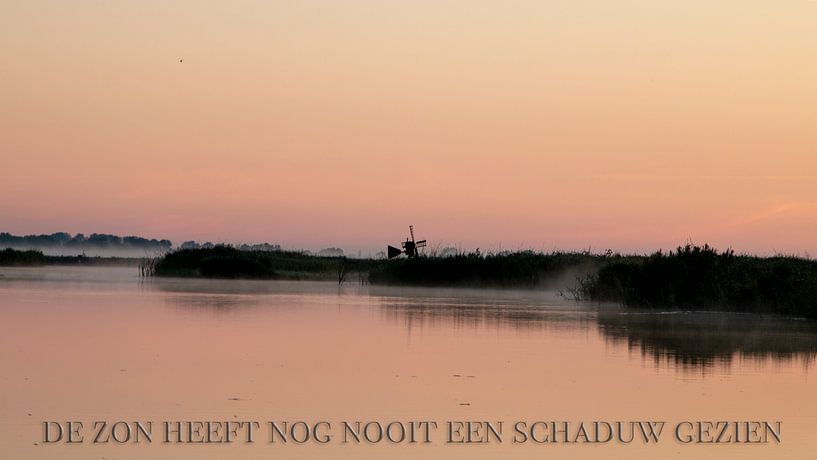 The sun has never seen a shadow by Hans de Waay