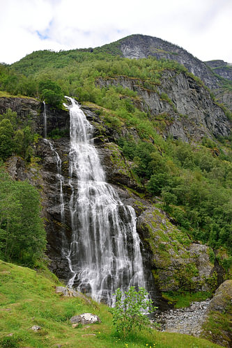 De Brekkefossen waterval