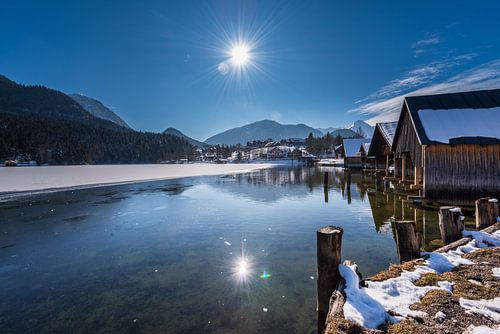 Winteridylle am Grundlsee in Österreich