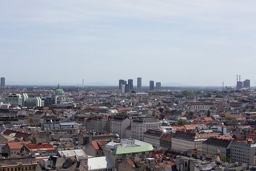 Uitzicht over Wenen, Oostenrijk