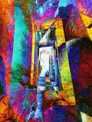L'art numérique moderne et abstrait - La seule façon de s'en sortir, c'est par le biais de l'art num