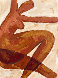 Dynamic Sienna Figure