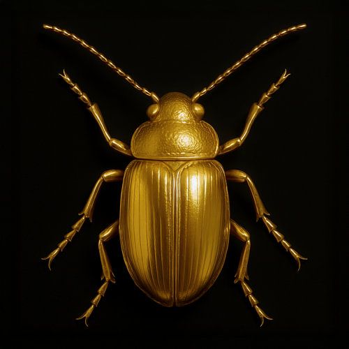 Loopkever op Goud
