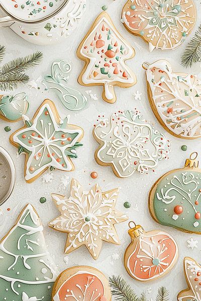 Kerstversiering | Feestelijke Koekjesdecor van De Mooiste Kunst