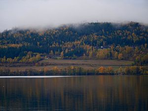 Plus en Norvège avec du brouillard