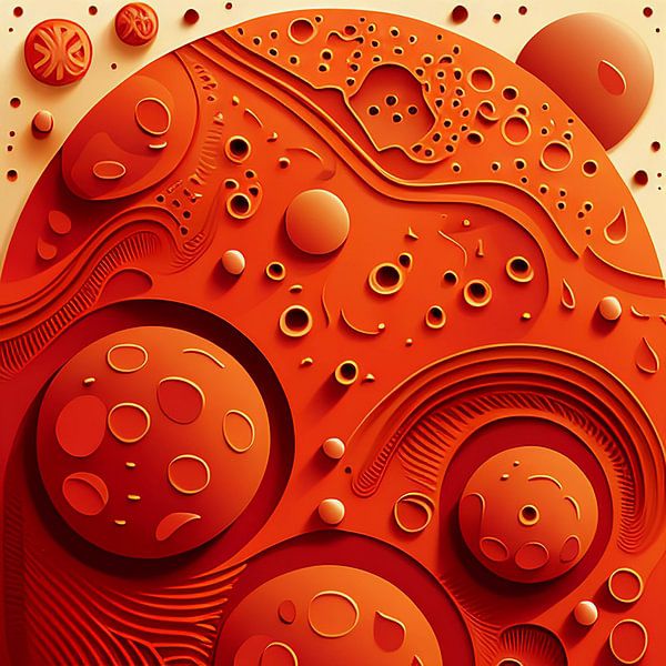 Vortex of embers by Vythryd Arts