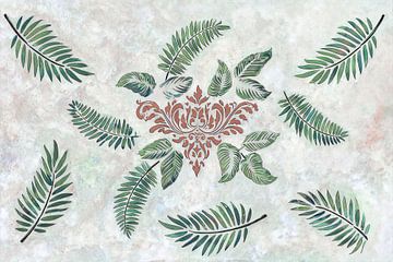 Lush Serenity - ein Gefühl der Ruhe und des Überflusses von Art by Ilona